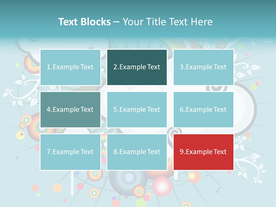 Retro Decoration Style PowerPoint Template