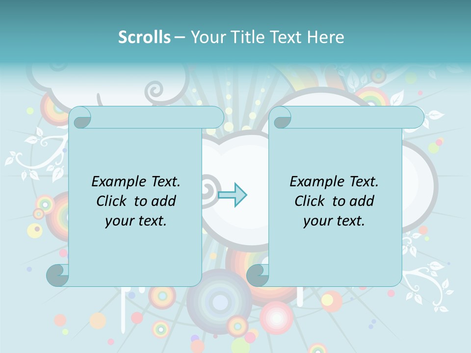 Retro Decoration Style PowerPoint Template