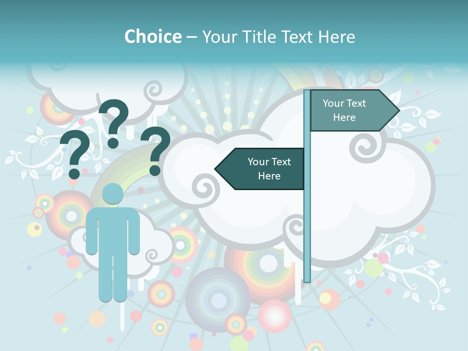 Retro Decoration Style PowerPoint Template