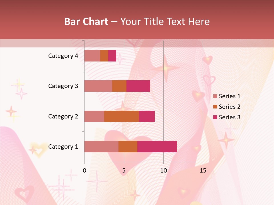 Romantic Heart Wave PowerPoint Template
