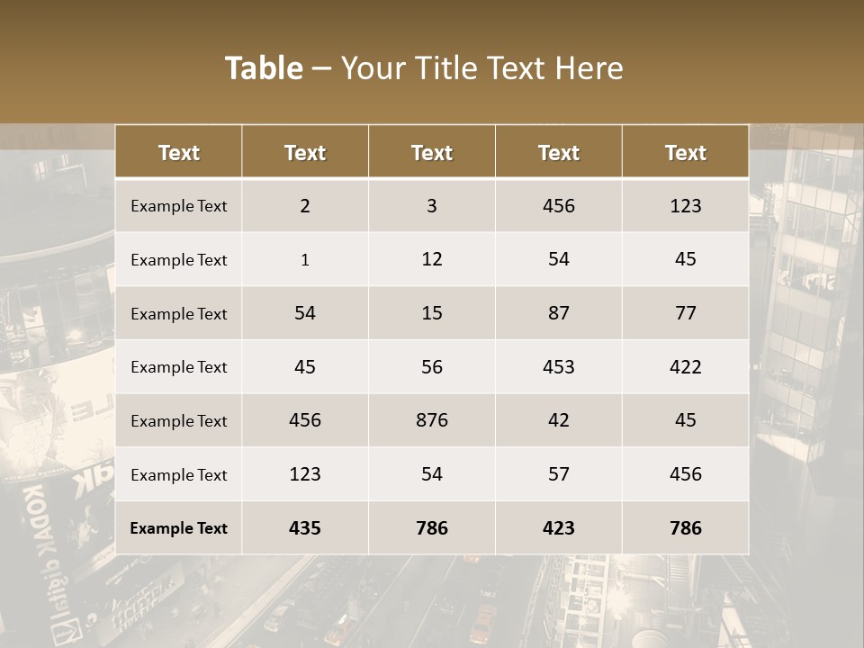 A Black And White Photo Of A City At Night PowerPoint Template