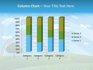 Green Birds Colorful PowerPoint Template