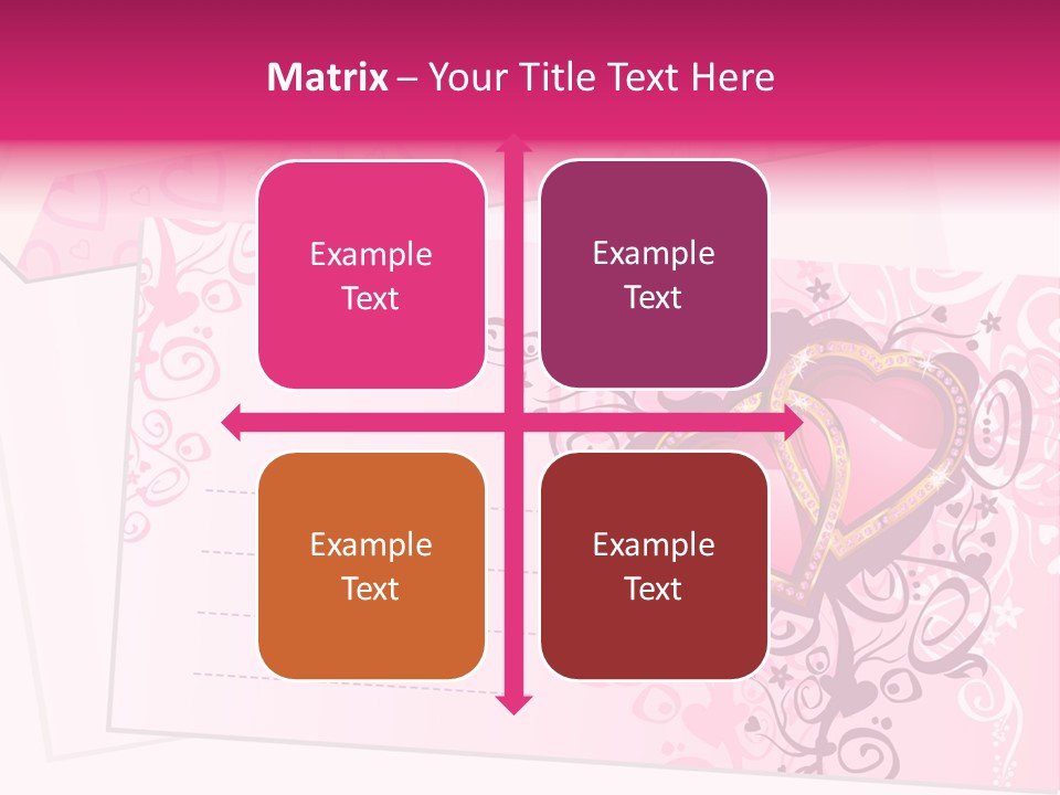 Flower Illustration Spring PowerPoint Template