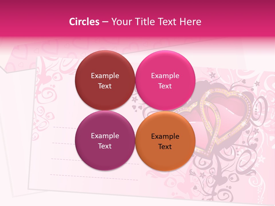 Flower Illustration Spring PowerPoint Template