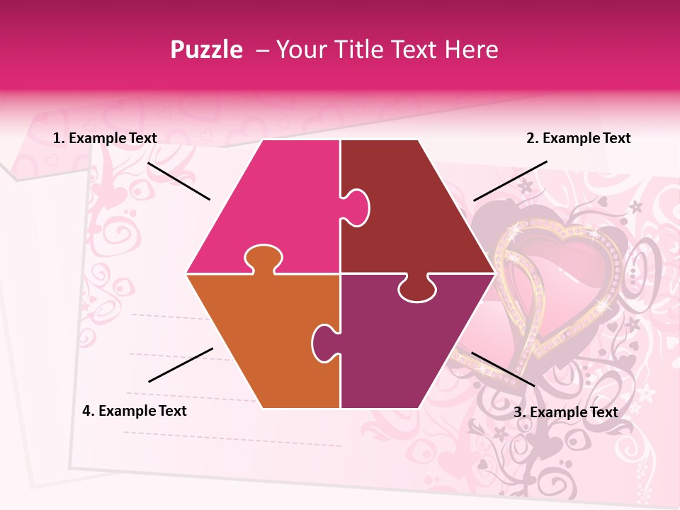 Flower Illustration Spring PowerPoint Template