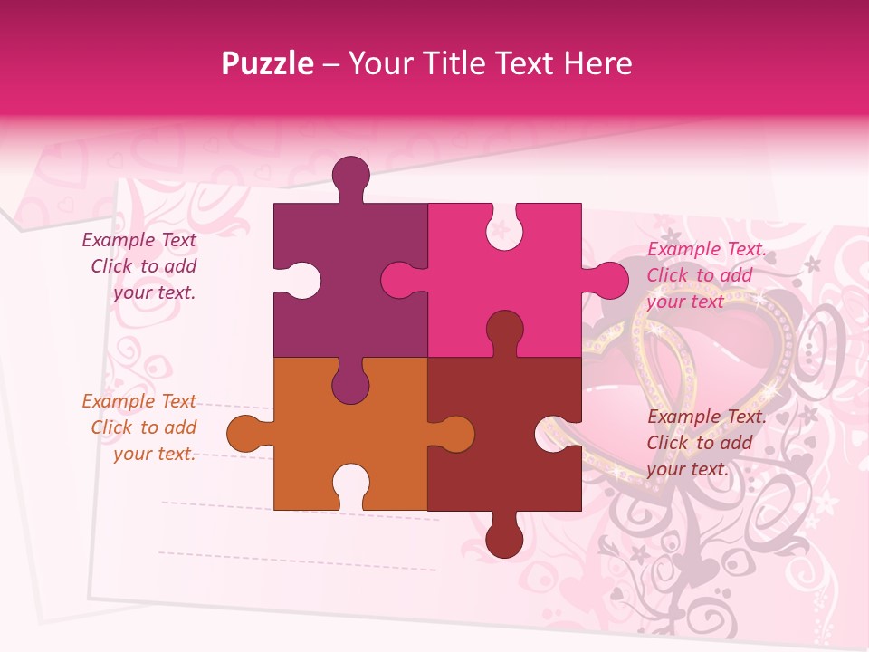 Flower Illustration Spring PowerPoint Template