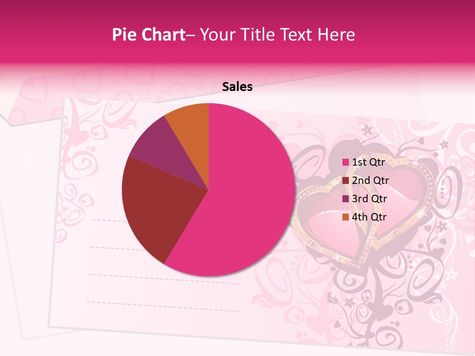 Flower Illustration Spring PowerPoint Template