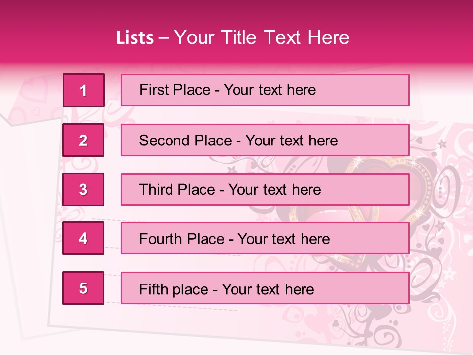 Flower Illustration Spring PowerPoint Template