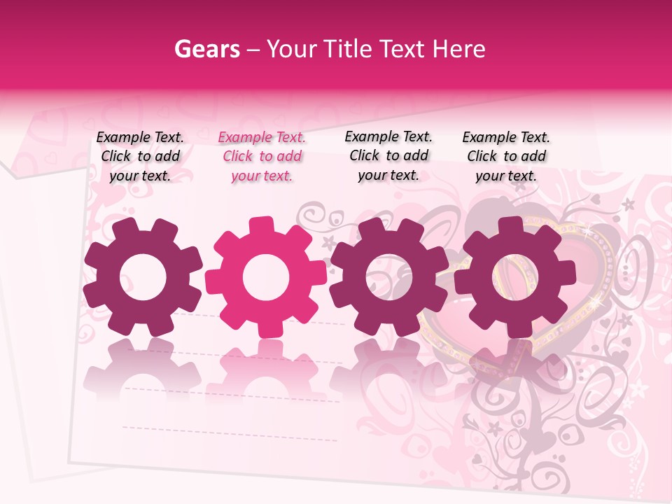 Flower Illustration Spring PowerPoint Template