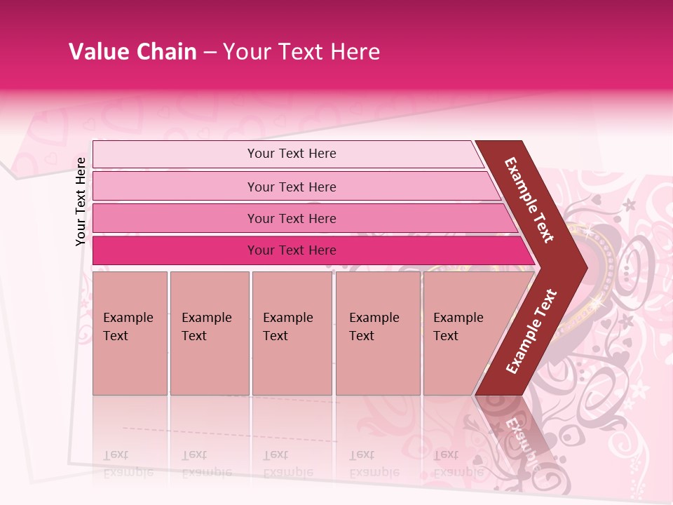 Flower Illustration Spring PowerPoint Template