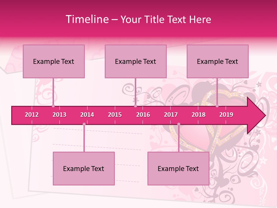 Flower Illustration Spring PowerPoint Template