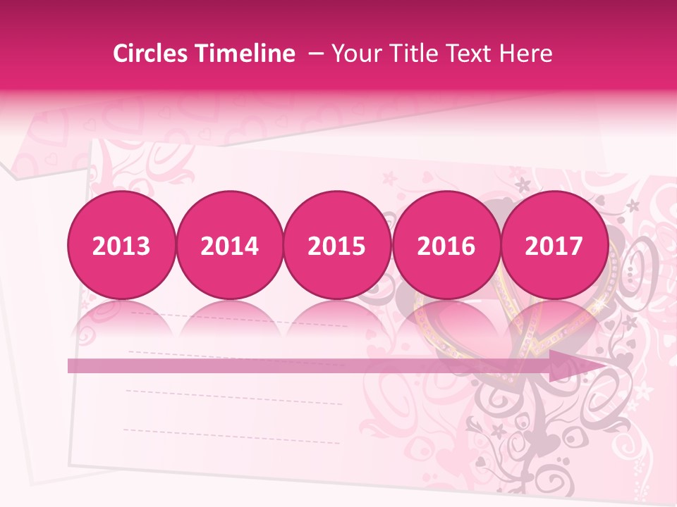 Flower Illustration Spring PowerPoint Template