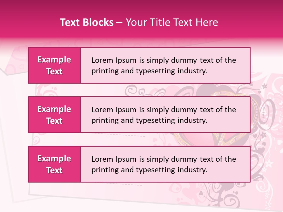 Flower Illustration Spring PowerPoint Template