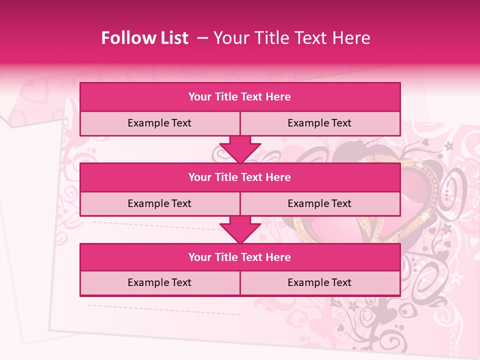 Flower Illustration Spring PowerPoint Template