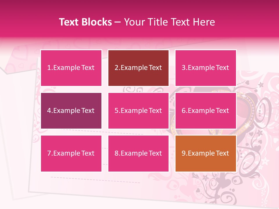 Flower Illustration Spring PowerPoint Template