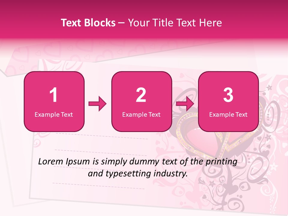 Flower Illustration Spring PowerPoint Template