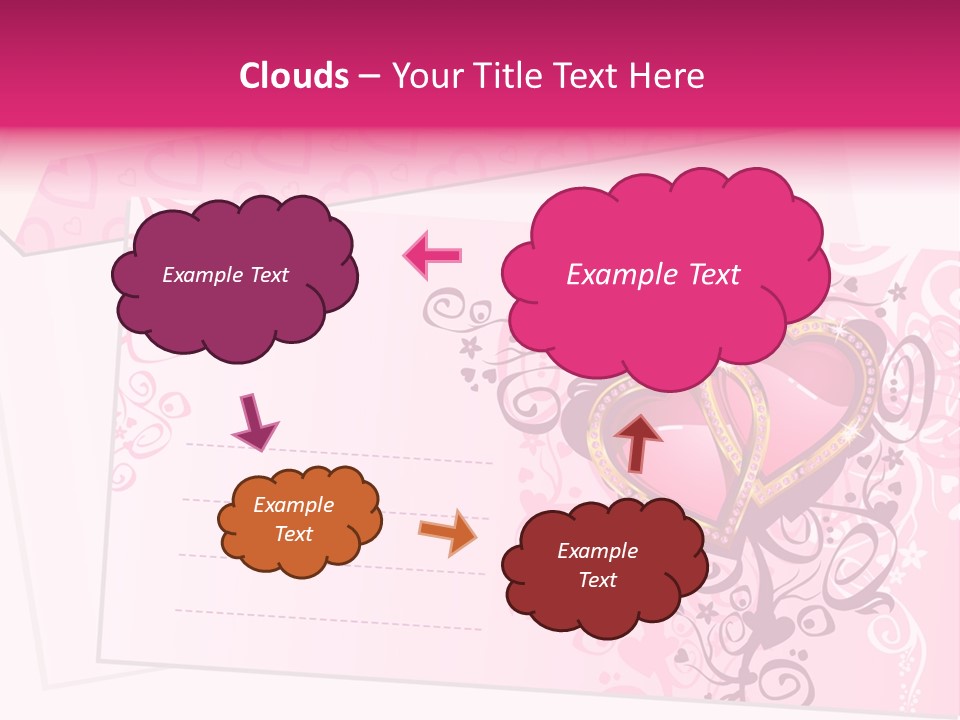 Flower Illustration Spring PowerPoint Template