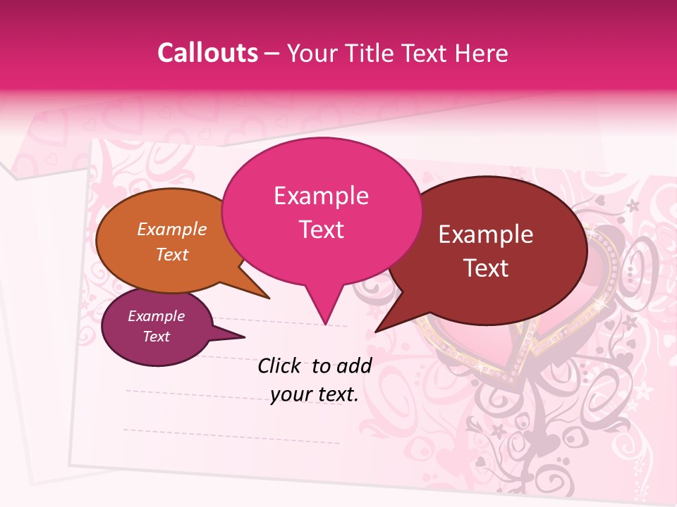 Flower Illustration Spring PowerPoint Template