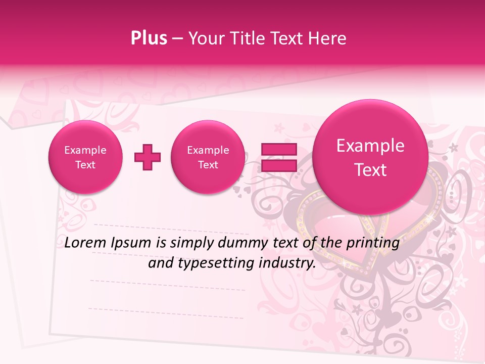 Flower Illustration Spring PowerPoint Template