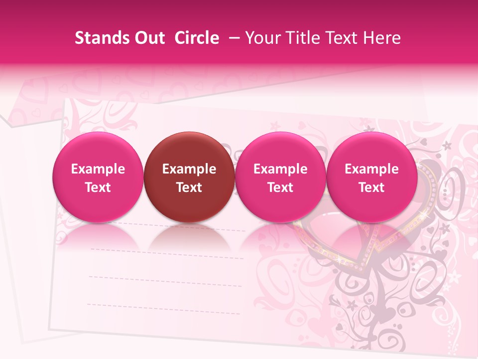 Flower Illustration Spring PowerPoint Template