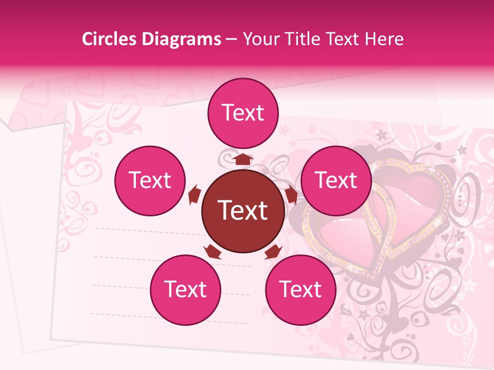 Flower Illustration Spring PowerPoint Template