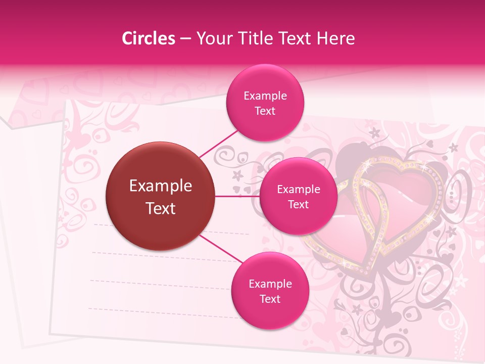 Flower Illustration Spring PowerPoint Template