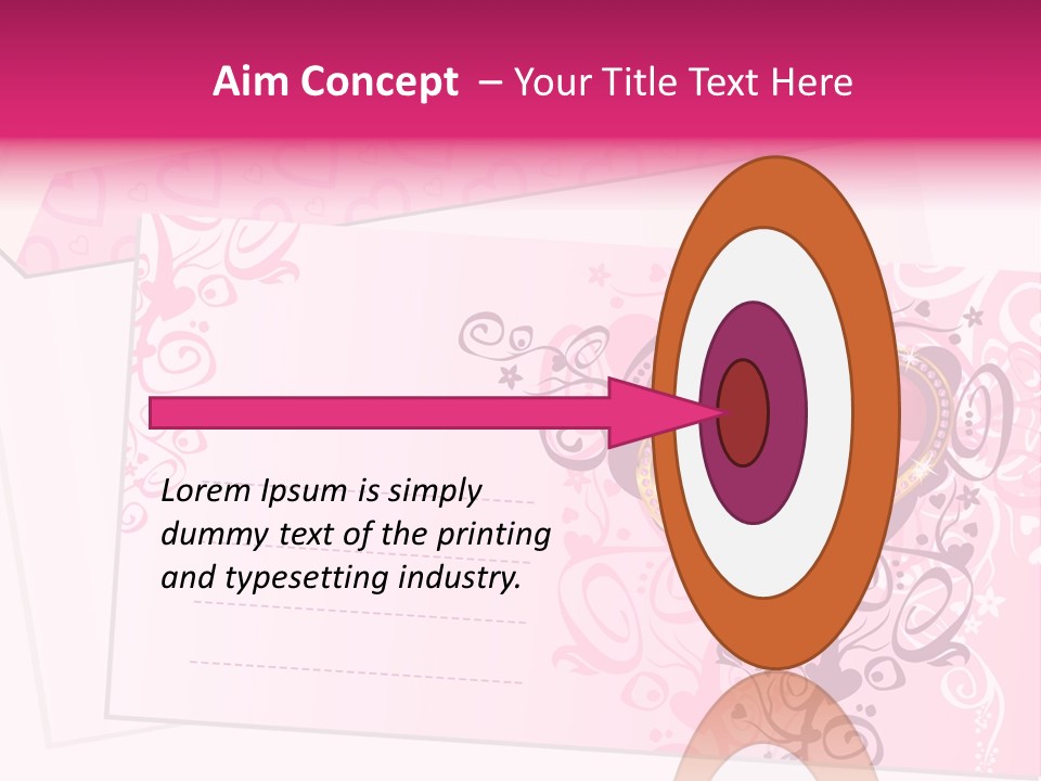 Flower Illustration Spring PowerPoint Template