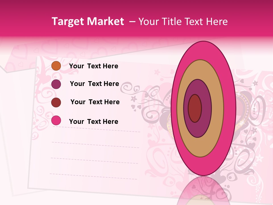 Flower Illustration Spring PowerPoint Template