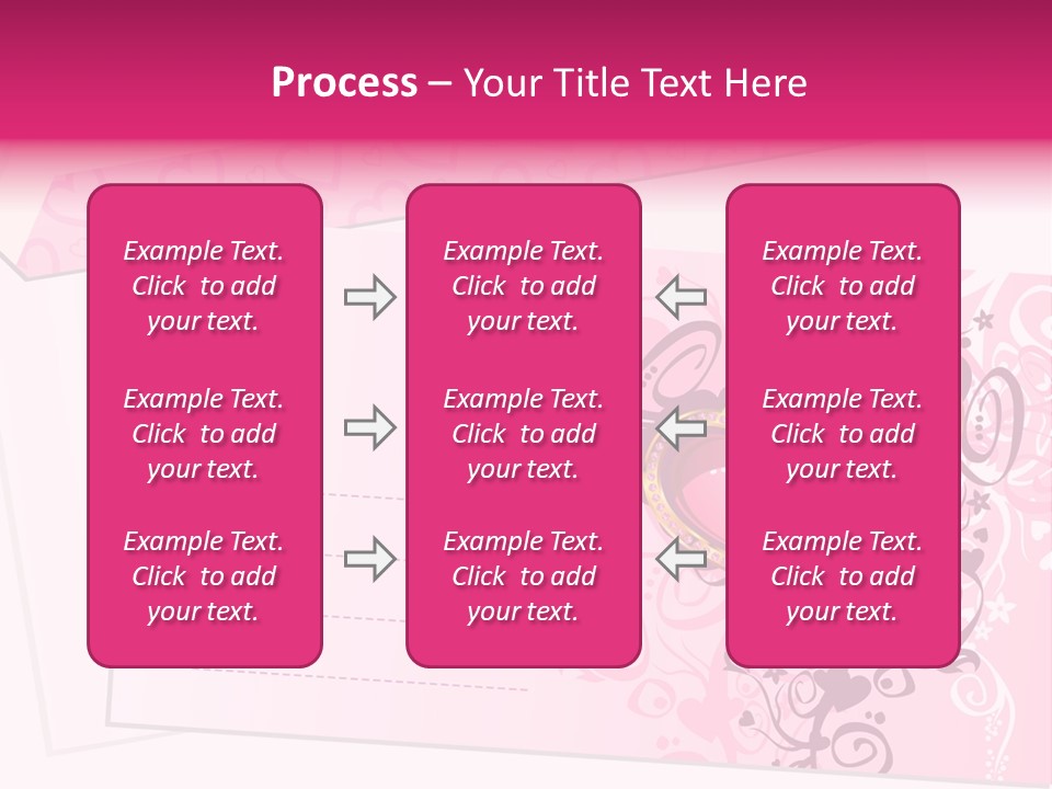Flower Illustration Spring PowerPoint Template