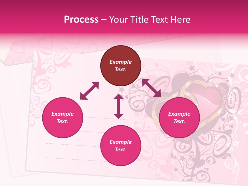 Flower Illustration Spring PowerPoint Template