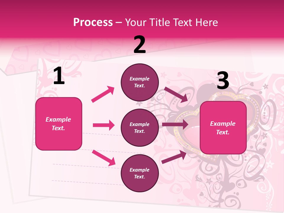 Flower Illustration Spring PowerPoint Template