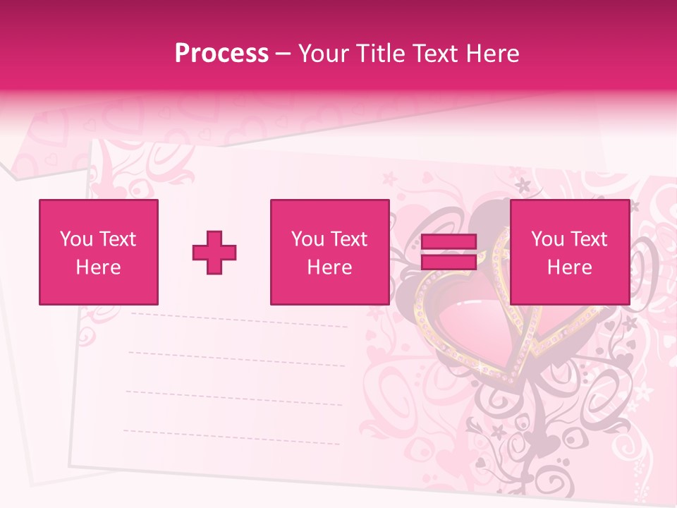 Flower Illustration Spring PowerPoint Template