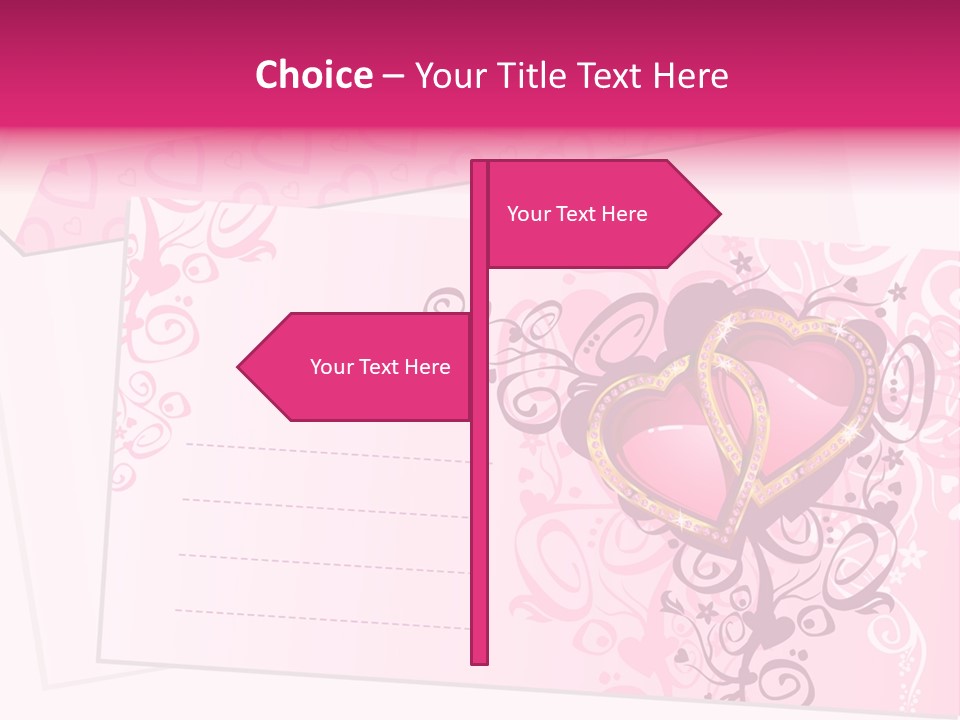 Flower Illustration Spring PowerPoint Template