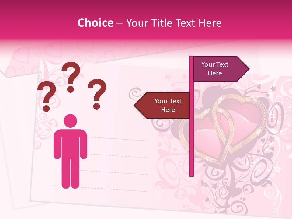 Flower Illustration Spring PowerPoint Template