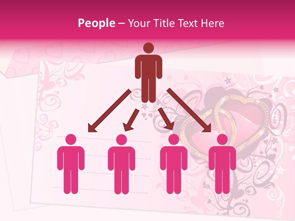 Flower Illustration Spring PowerPoint Template