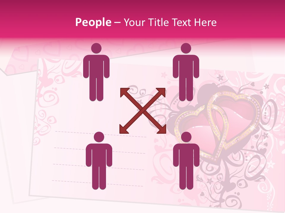 Flower Illustration Spring PowerPoint Template