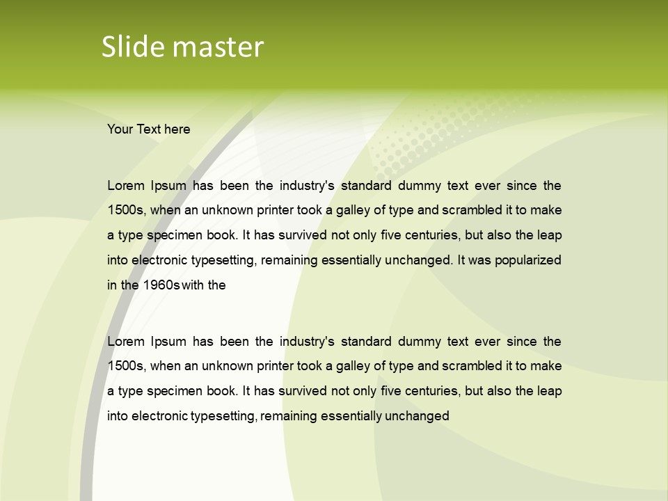 Retro Decoration Style PowerPoint Template