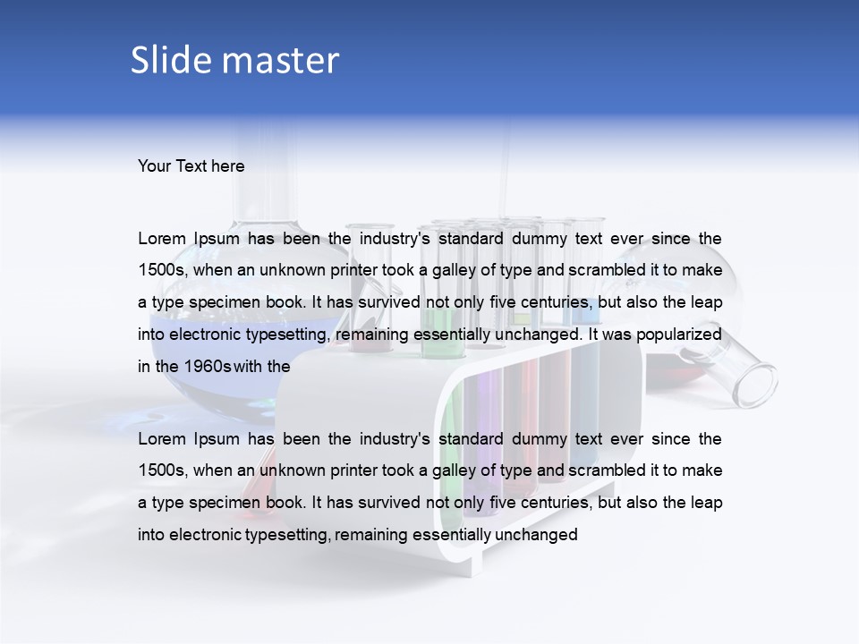 Applying Hazardous Laboratory PowerPoint Template