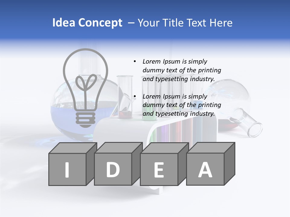 Applying Hazardous Laboratory PowerPoint Template