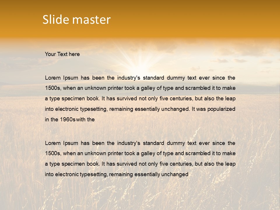 Design Card Beauty PowerPoint Template