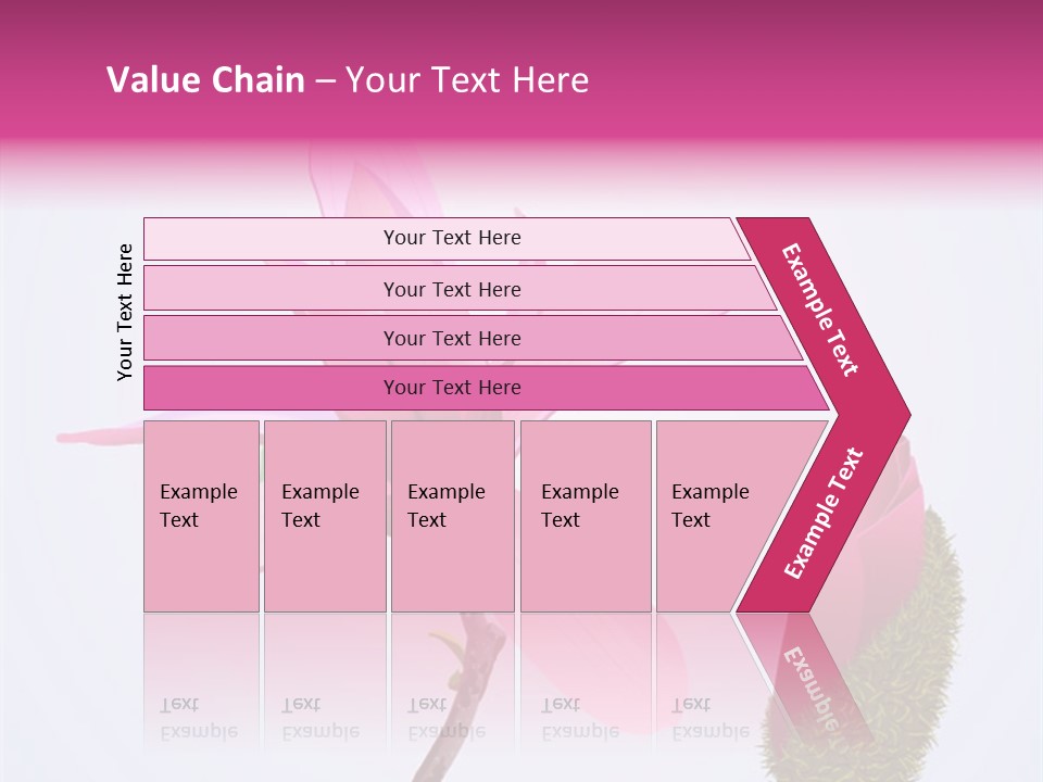 Flower Illustration Spring PowerPoint Template