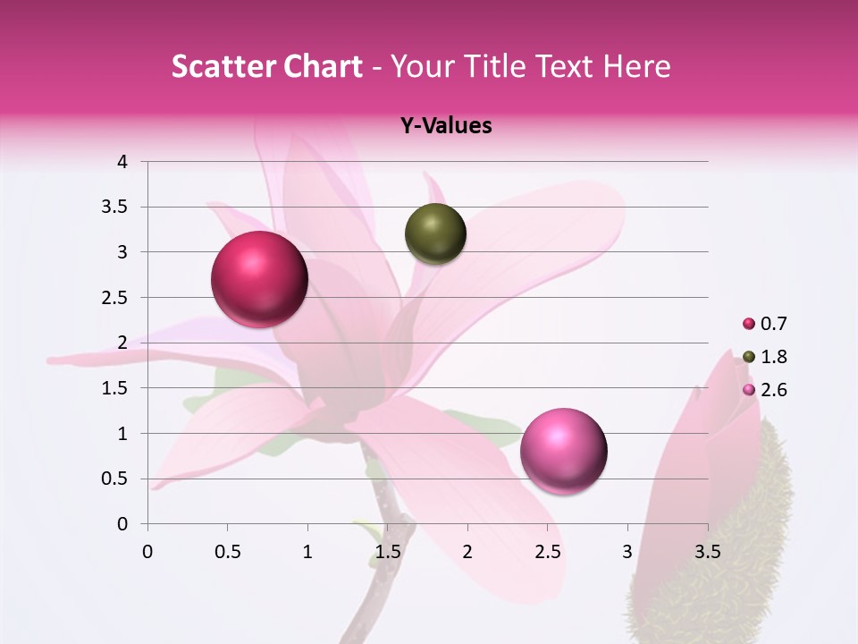 Flower Illustration Spring PowerPoint Template