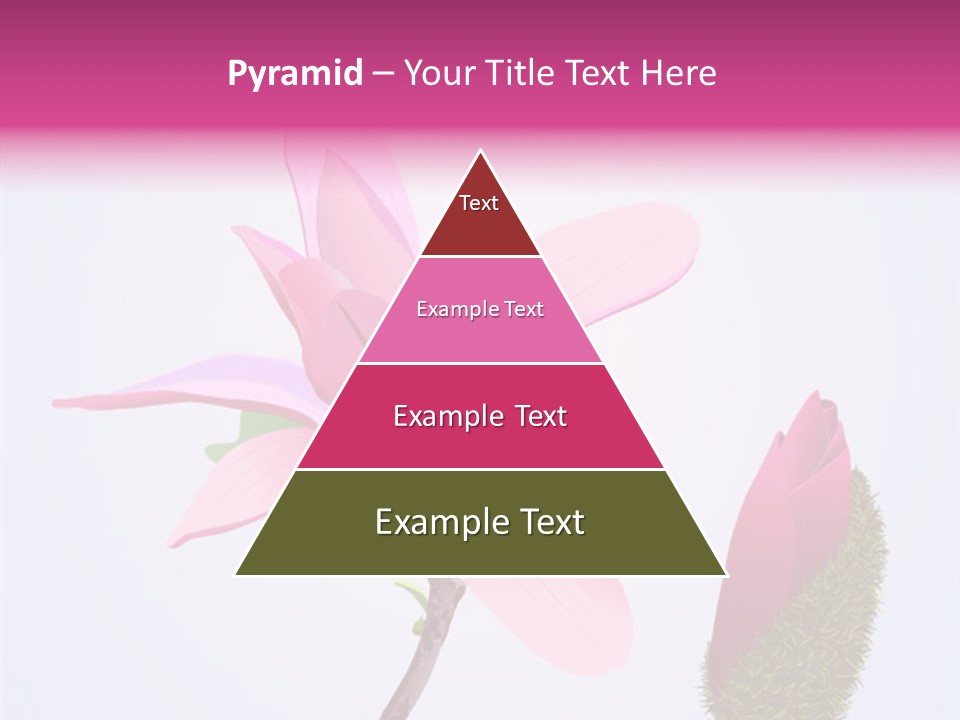 Flower Illustration Spring PowerPoint Template