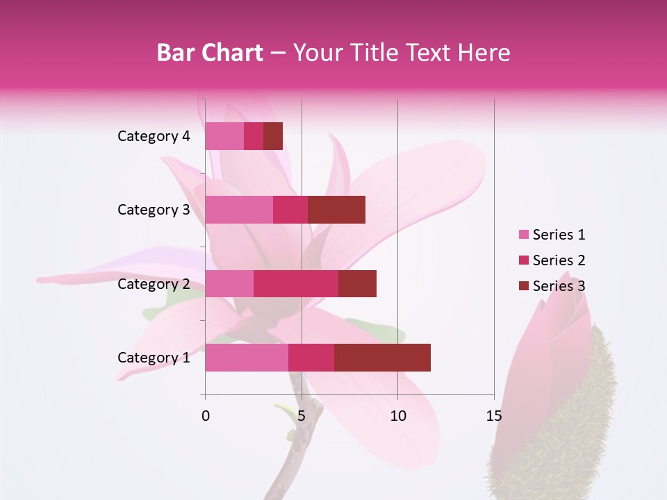 Flower Illustration Spring PowerPoint Template