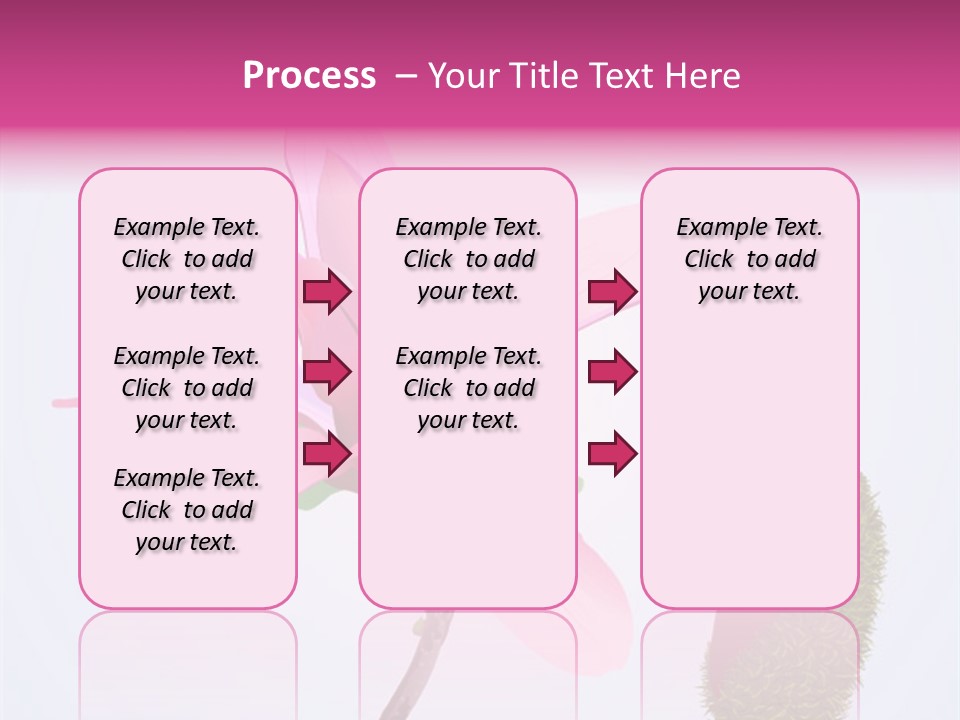 Flower Illustration Spring PowerPoint Template
