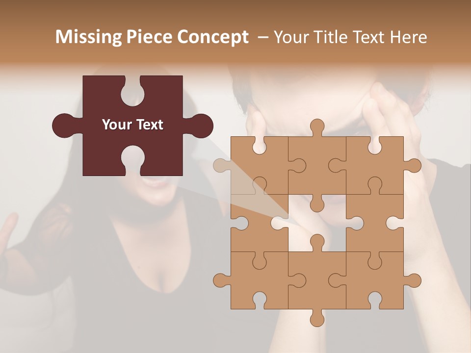 Divorce Caucasian Loud PowerPoint Template