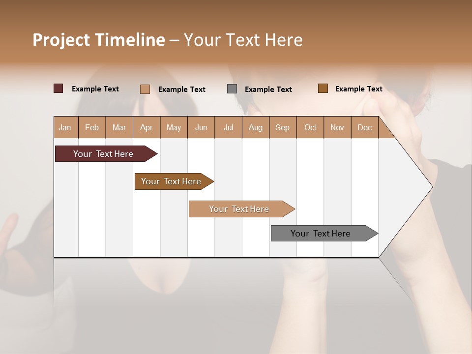 Divorce Caucasian Loud PowerPoint Template