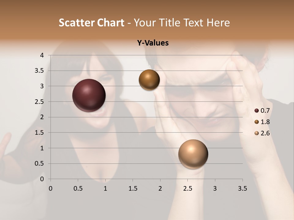 Divorce Caucasian Loud PowerPoint Template
