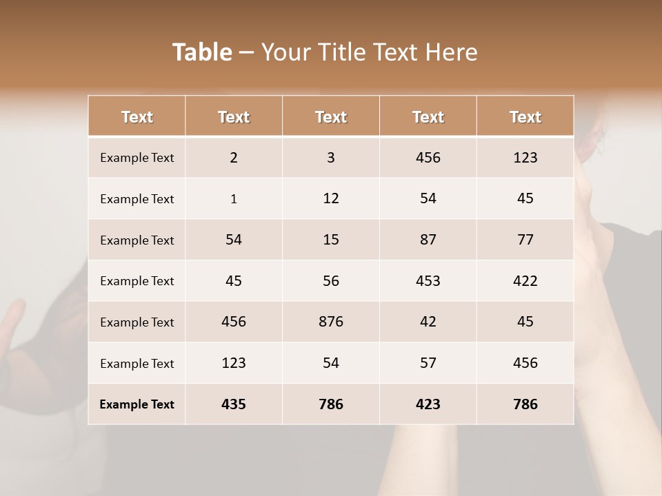 Divorce Caucasian Loud PowerPoint Template