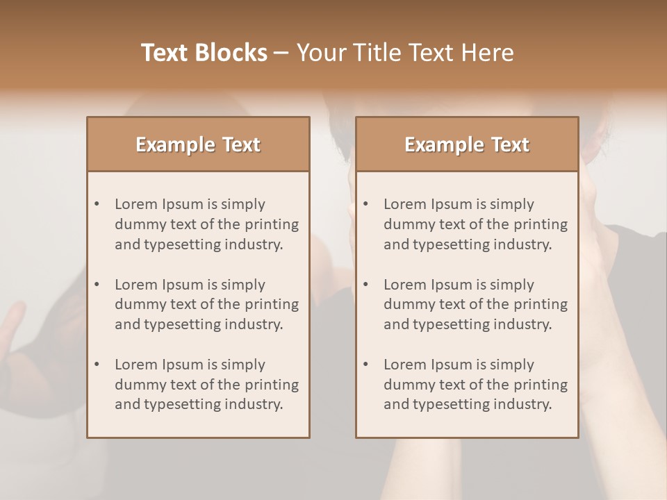 Divorce Caucasian Loud PowerPoint Template